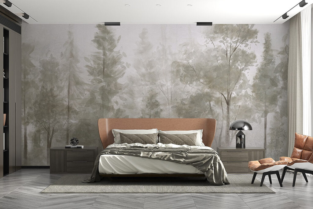 Arbres dans la brume — intérieur 3