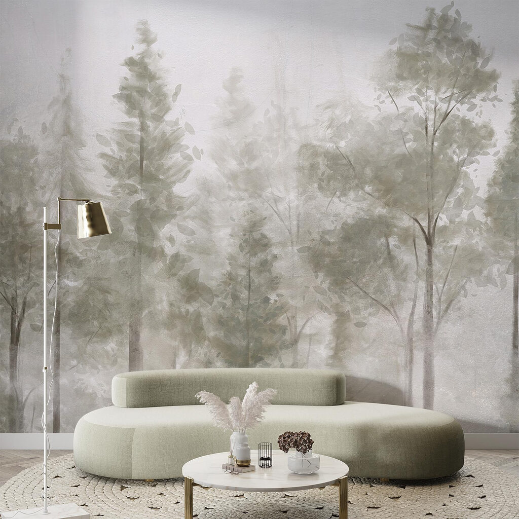 Arbres dans la brume — intérieur 4