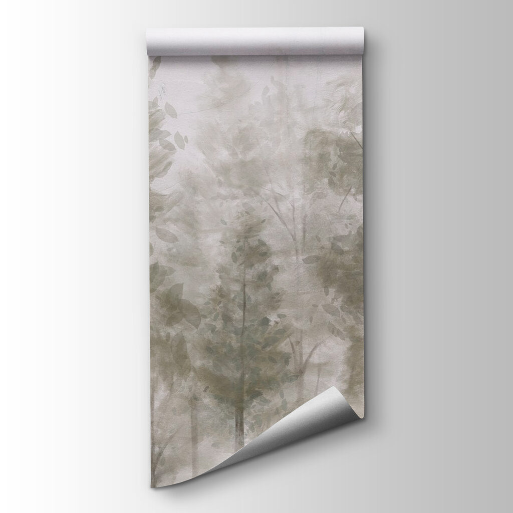 Arbres dans la brume — vue du produit