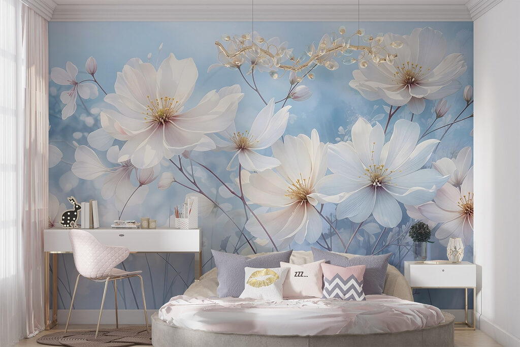 Fleurs face au ciel — intérieur 1