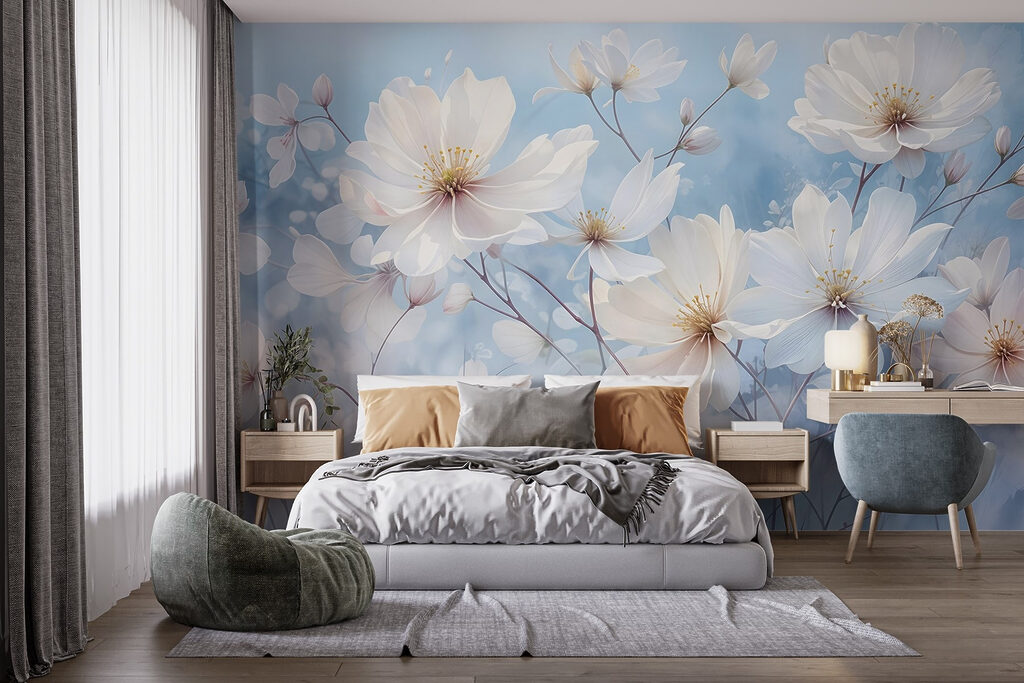 Fleurs face au ciel — intérieur 2