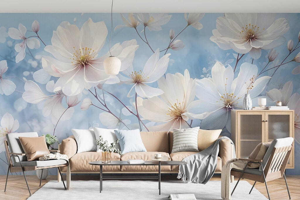 Fleurs face au ciel — intérieur 5