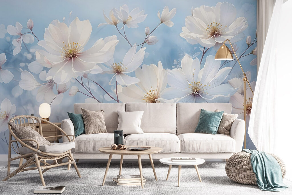 Fleurs face au ciel — intérieur 6
