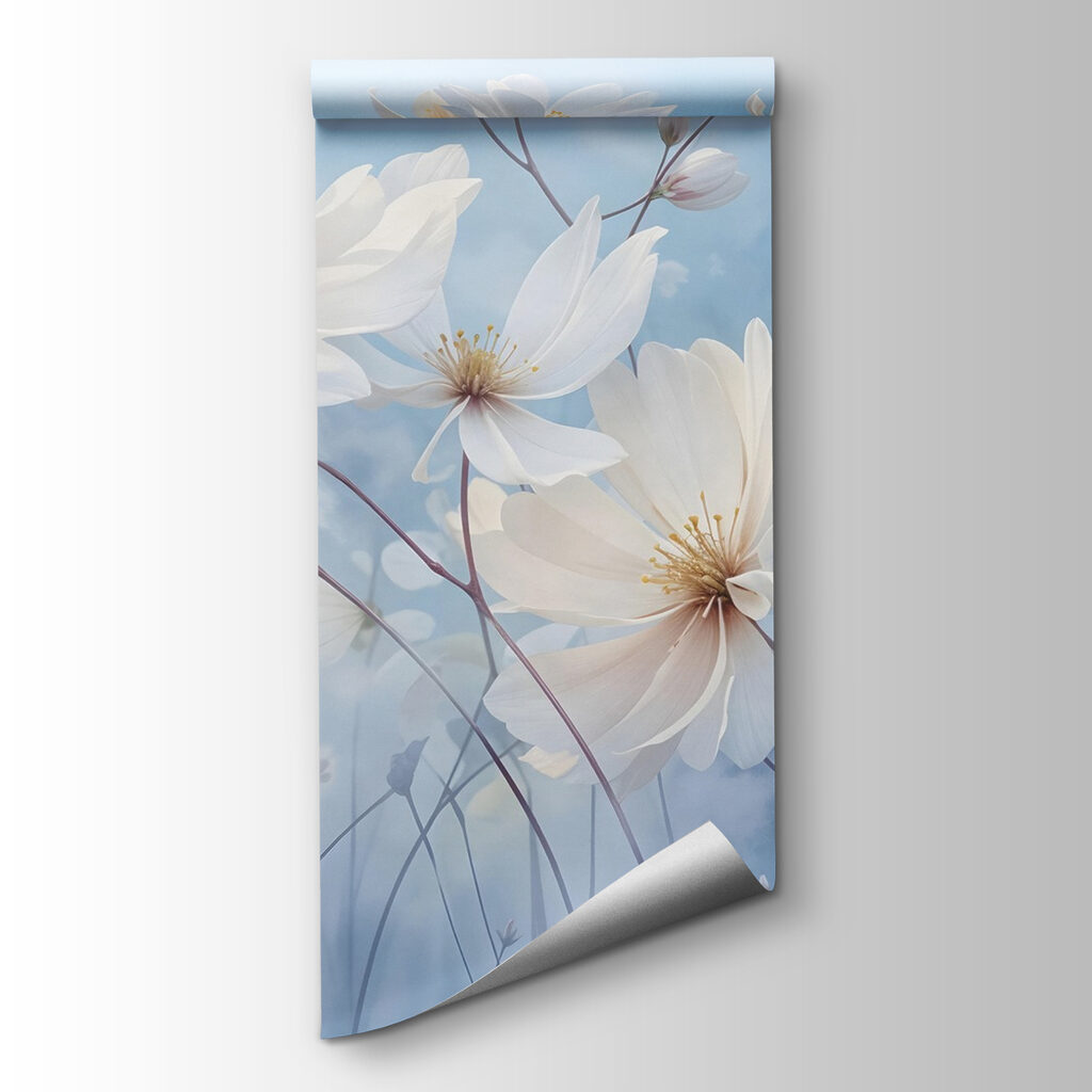 Fleurs face au ciel — vue du produit