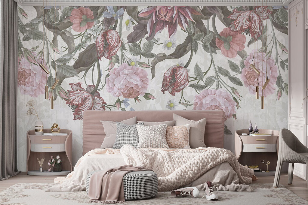 Bordure fleurie suspendue — intérieur 2
