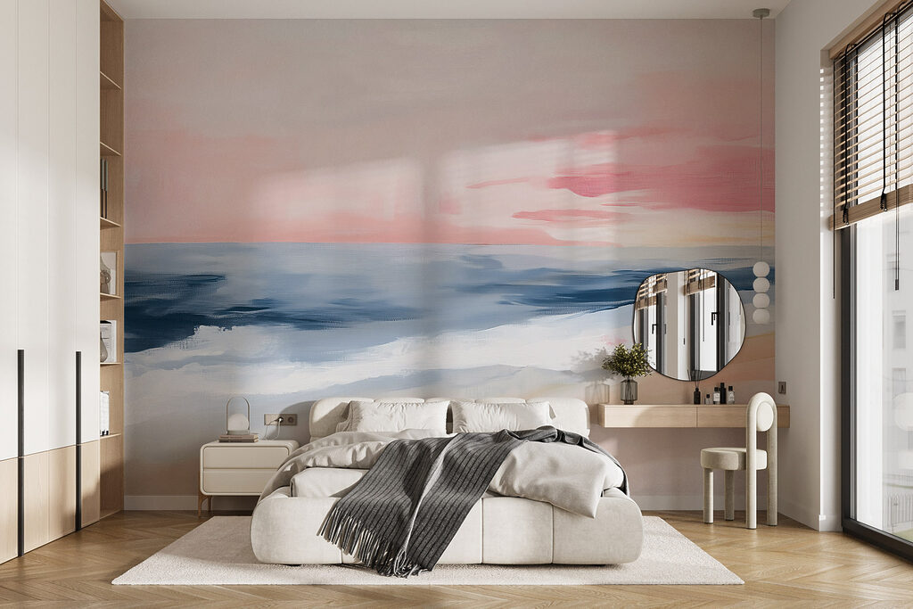 Vagues sur la plage — intérieur 1
