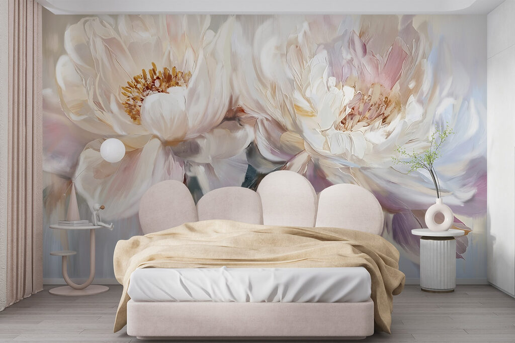 Deux fleurs blanches — intérieur 1