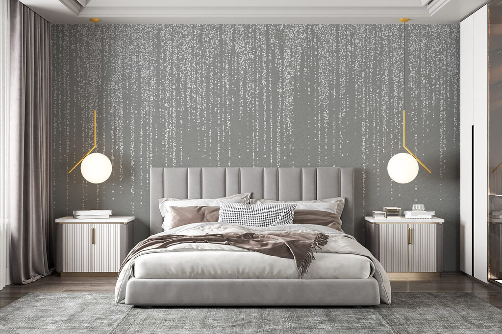 Pluie de points lumineux — intérieur 1