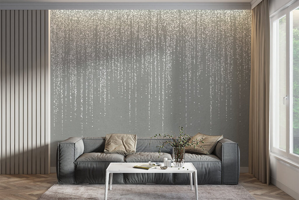 Pluie de points lumineux — intérieur 3