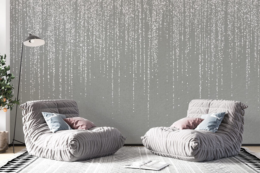 Pluie de points lumineux — intérieur 4