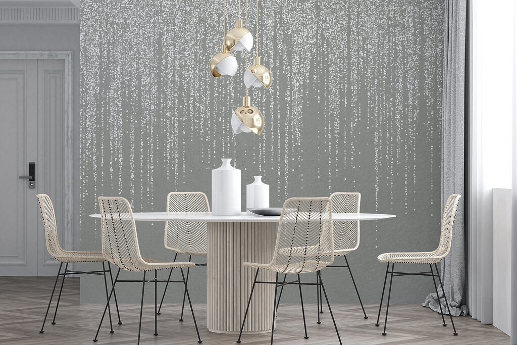 Pluie de points lumineux — intérieur 5