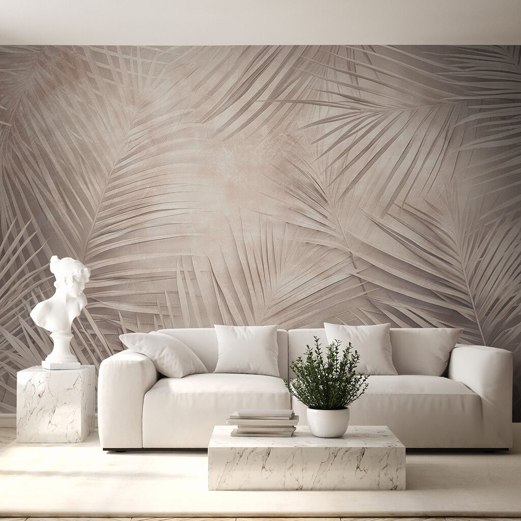 Palmes aux tons naturels — intérieur 3