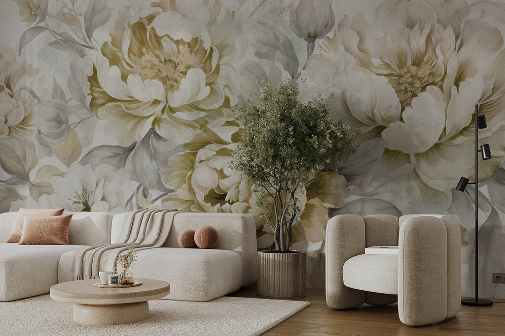 Fleurs aux tons feutrés — intérieur 2