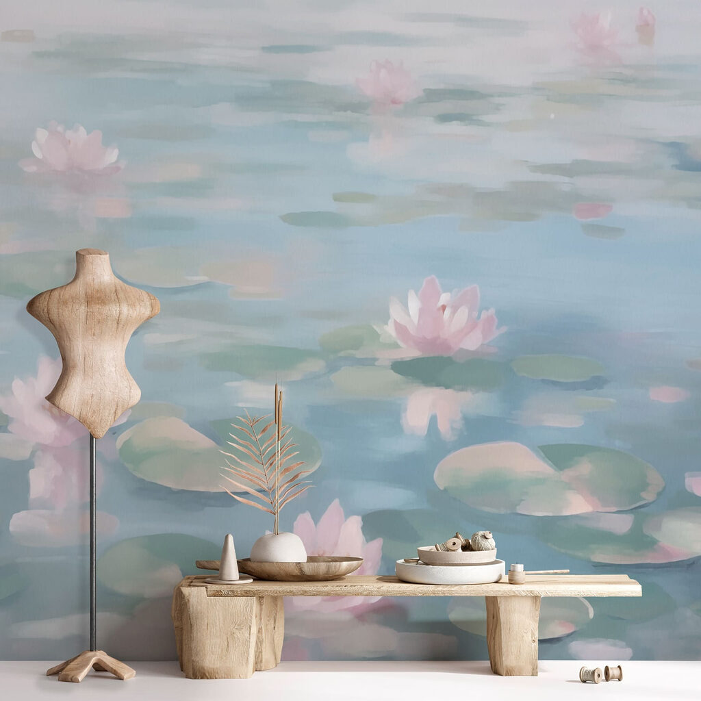 Nénuphars roses — intérieur 3
