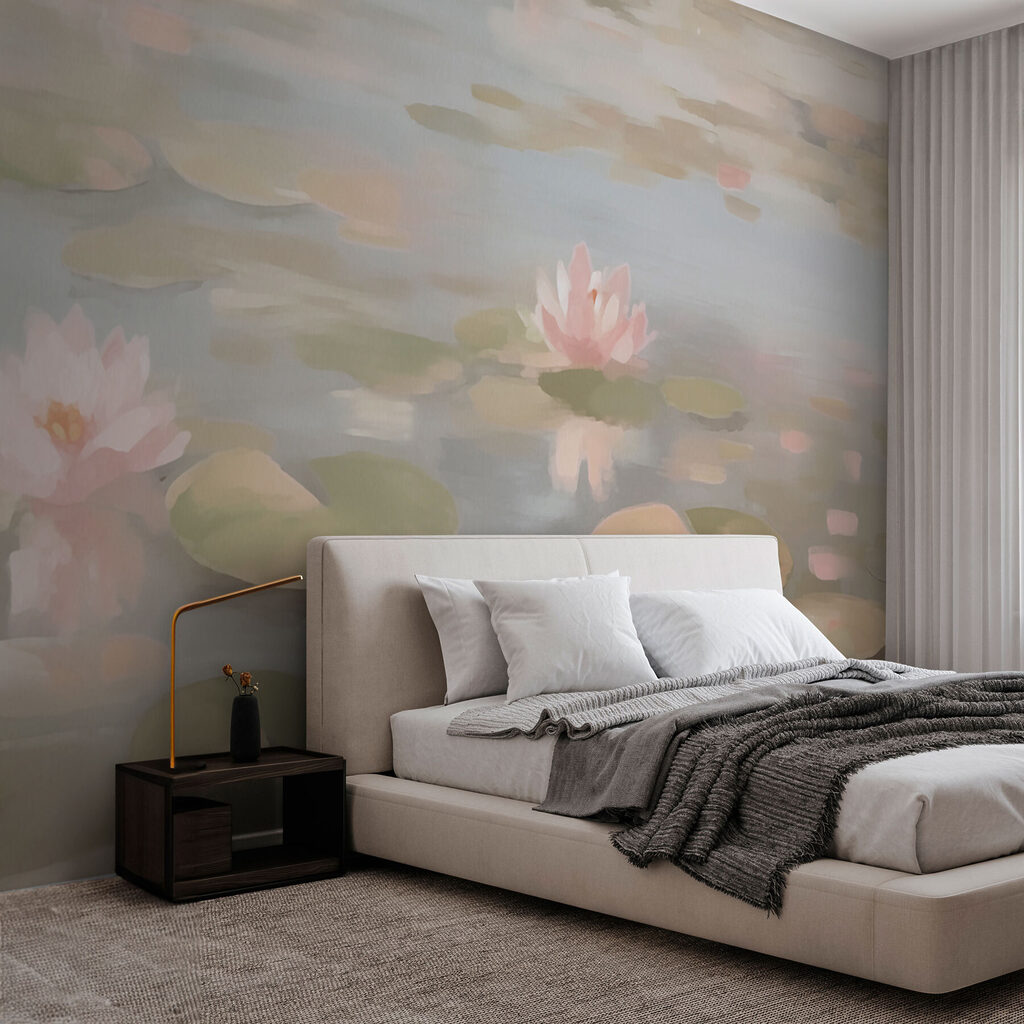 Nénuphars roses — intérieur 2