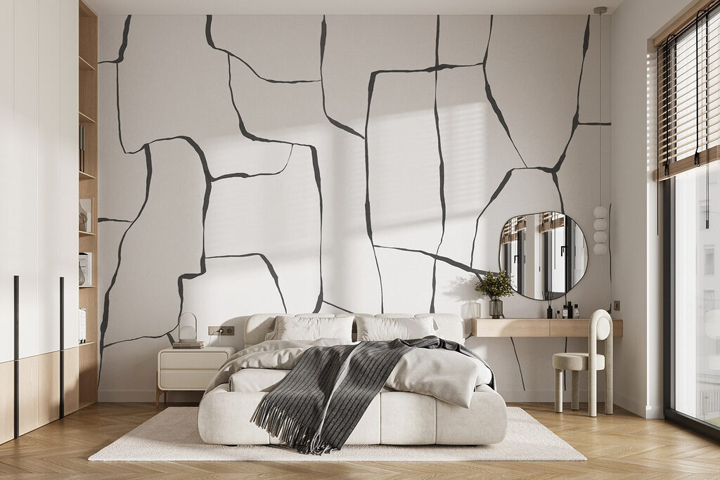 Lignes craquelées — intérieur 1