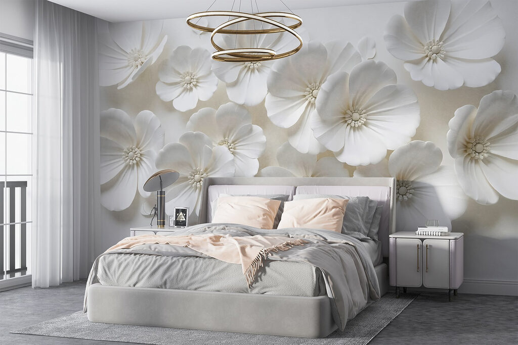 Petites fleurs blanches — intérieur 3