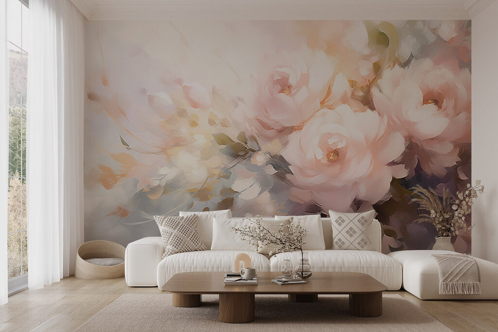Fleurs parmi les aplats — intérieur 3