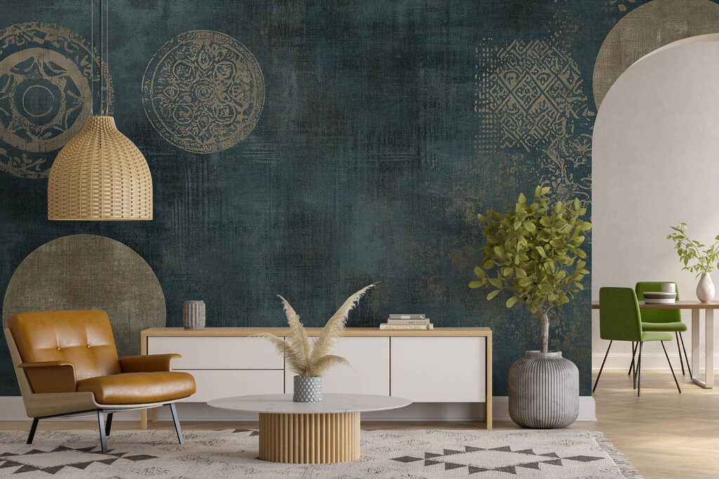 Ornements sur fond sombre — intérieur 2