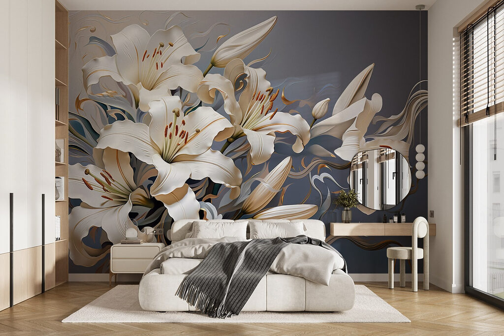 Lys en lignes ondulées — intérieur 1