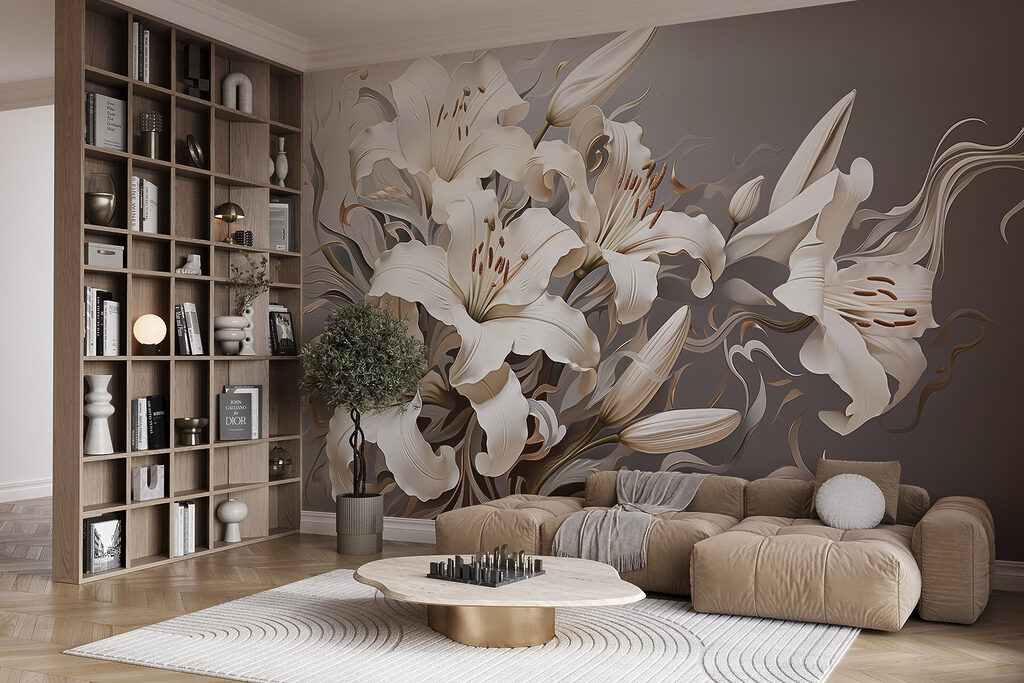 Lys en lignes ondulées — intérieur 4