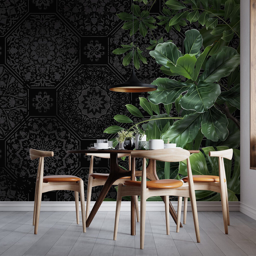 Feuillage et ornements — intérieur 6