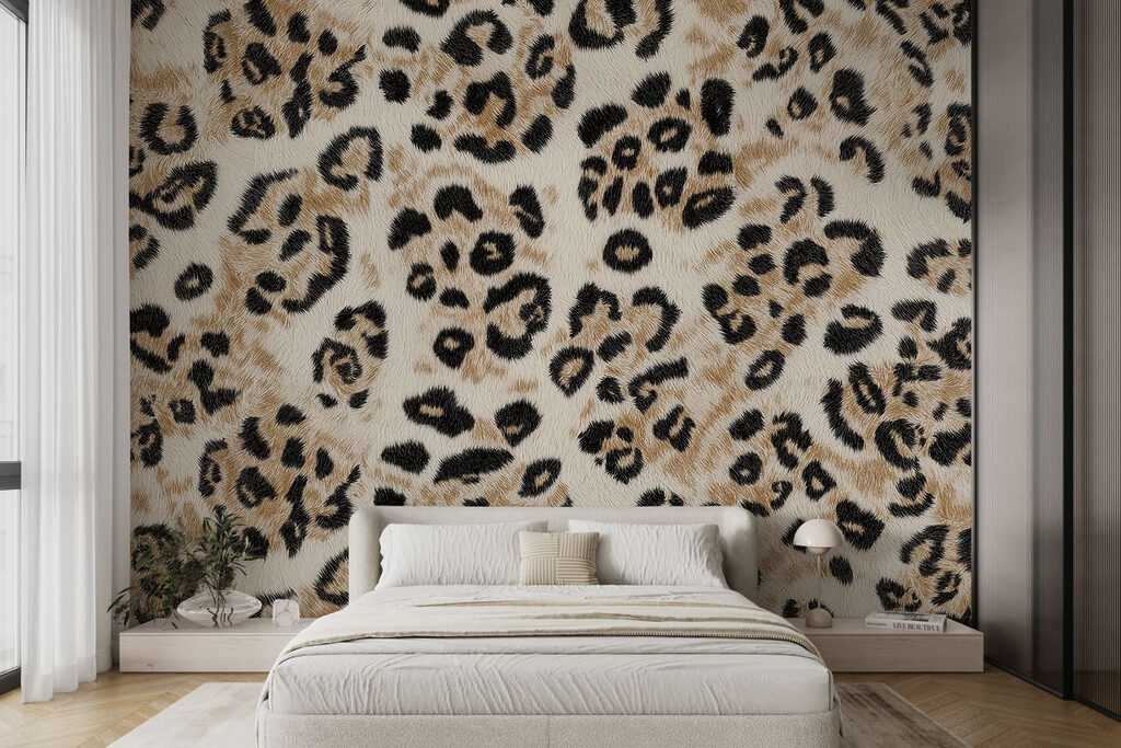 Motif façon léopard — intérieur 2