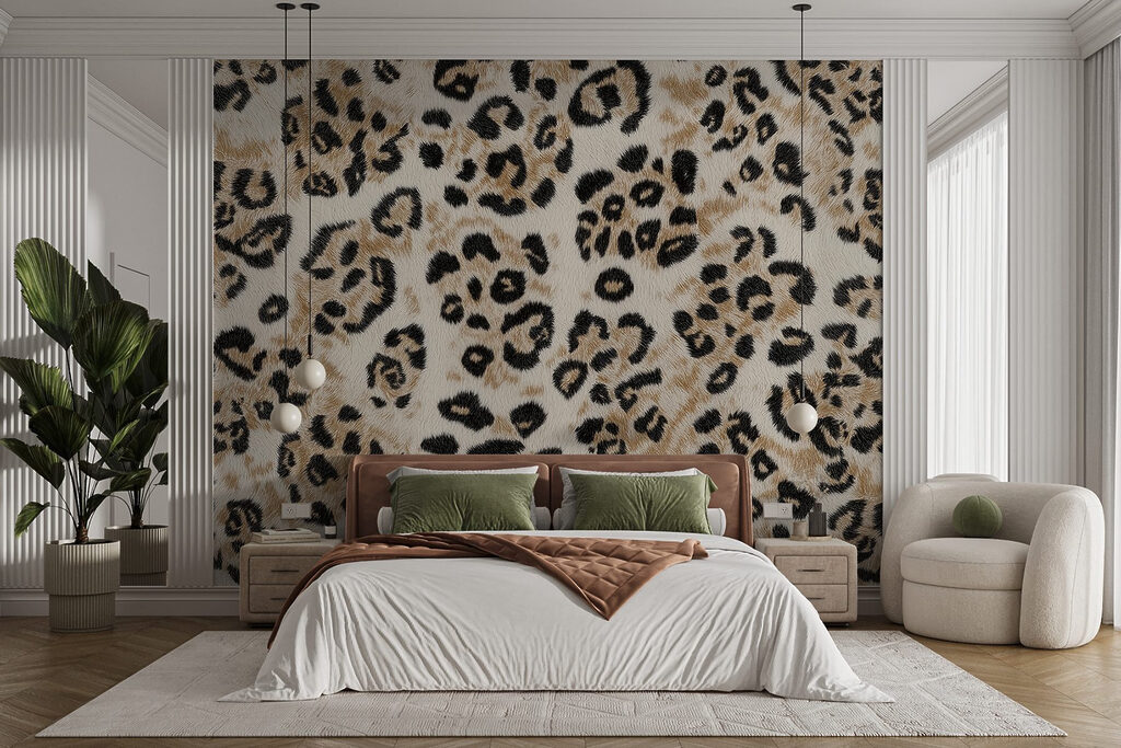 Motif façon léopard — intérieur 3