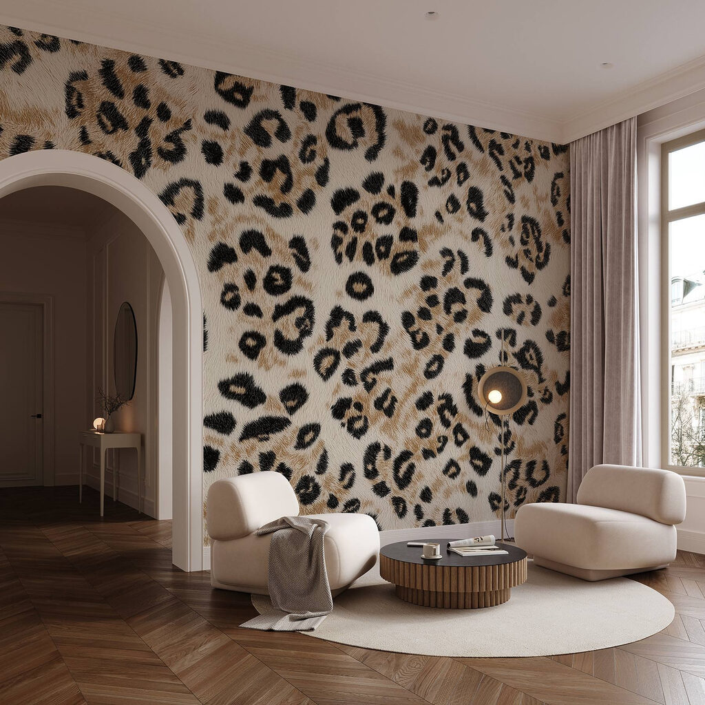 Motif façon léopard — intérieur 5