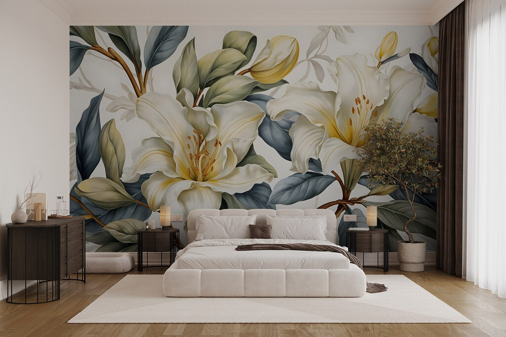 Lys dans la verdure — intérieur 2