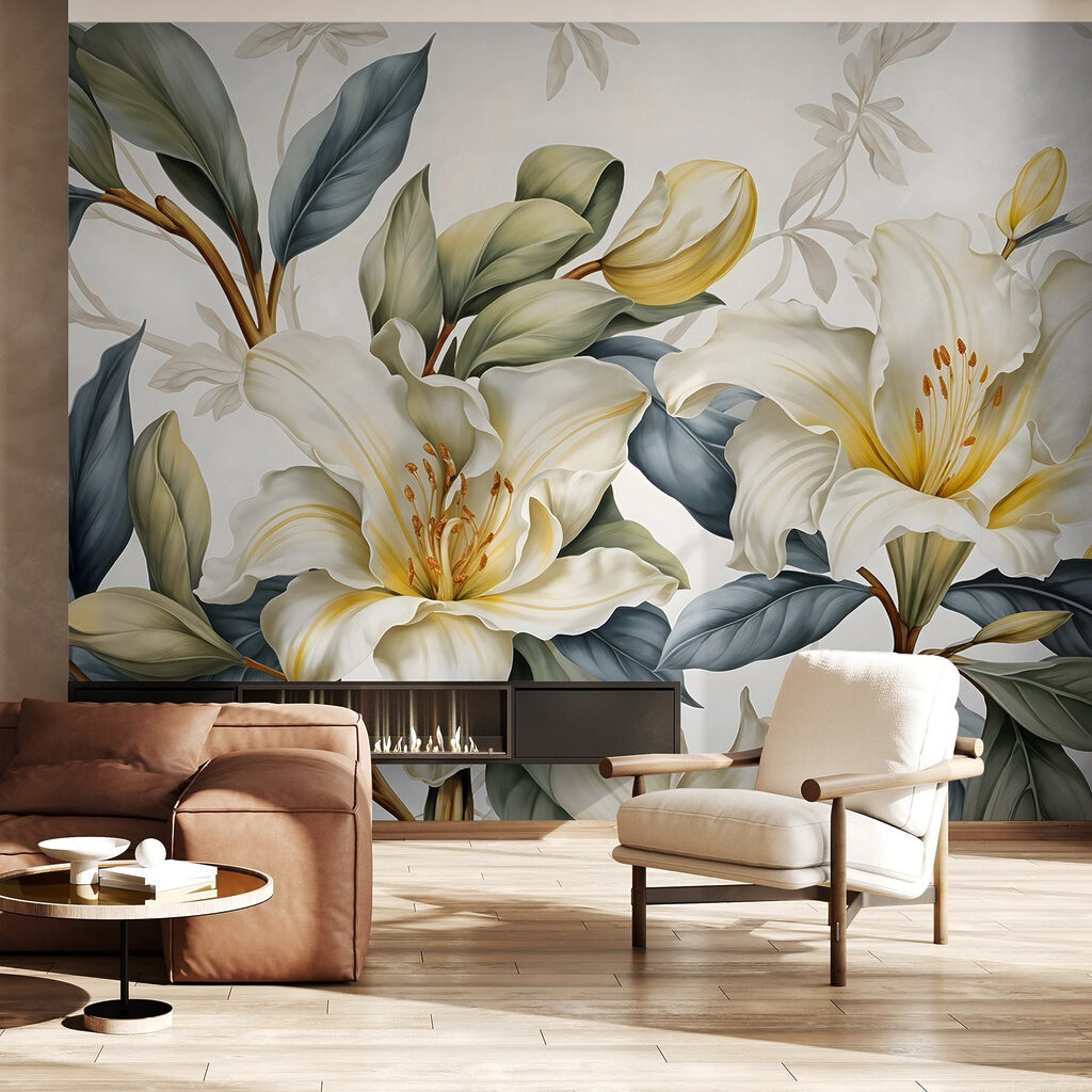 Lys dans la verdure — intérieur 4