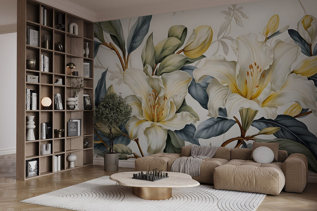 Lys dans la verdure — intérieur 5
