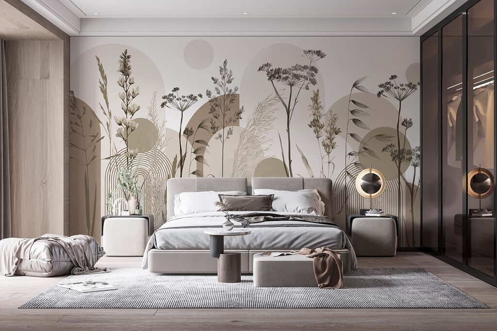 Graminées et aplats — intérieur 2