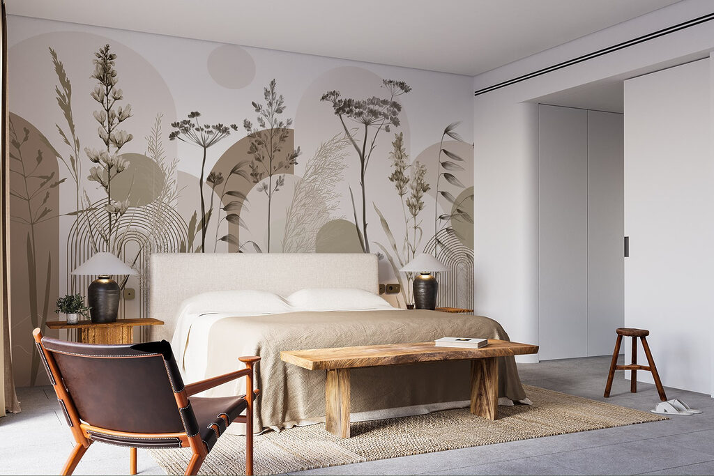 Graminées et aplats — intérieur 3