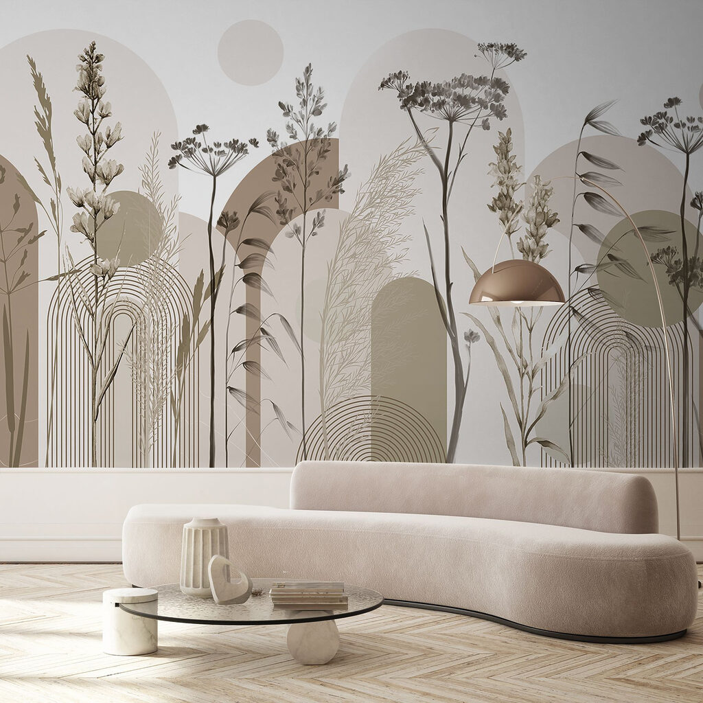 Graminées et aplats — intérieur 4