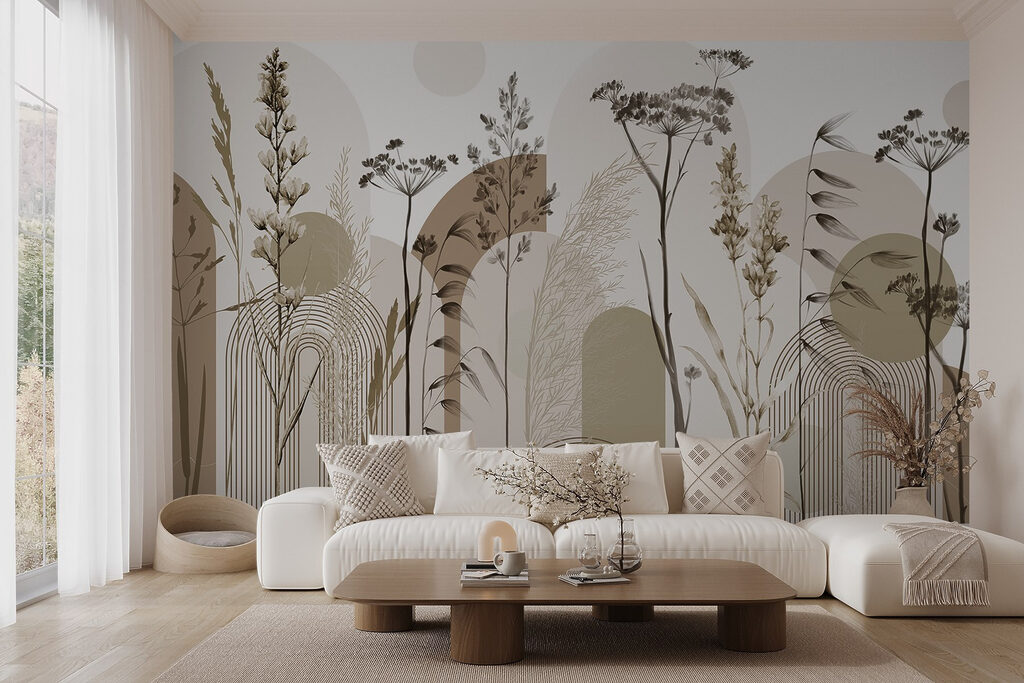Graminées et aplats — intérieur 5