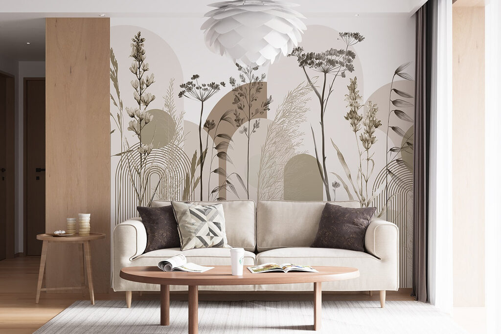 Graminées et aplats — intérieur 6
