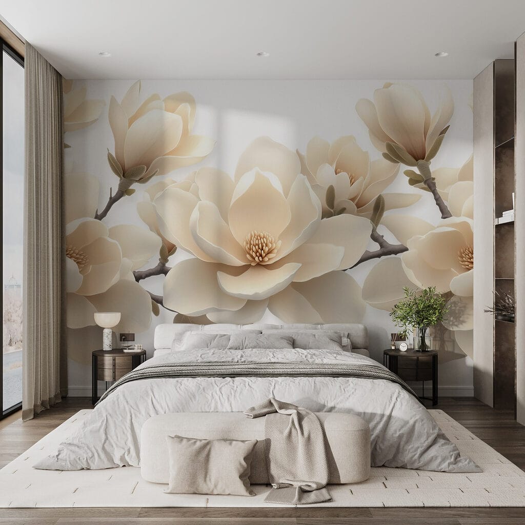 Frise de grandes fleurs — intérieur 2