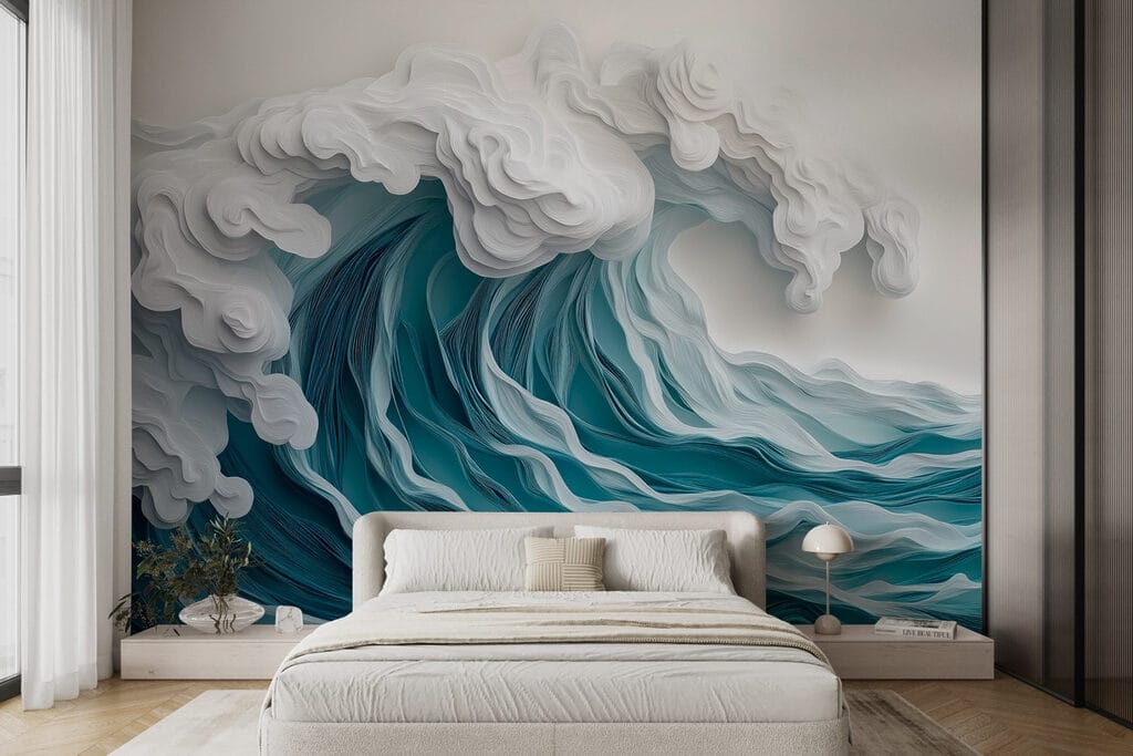 Vague façon découpage — intérieur 1