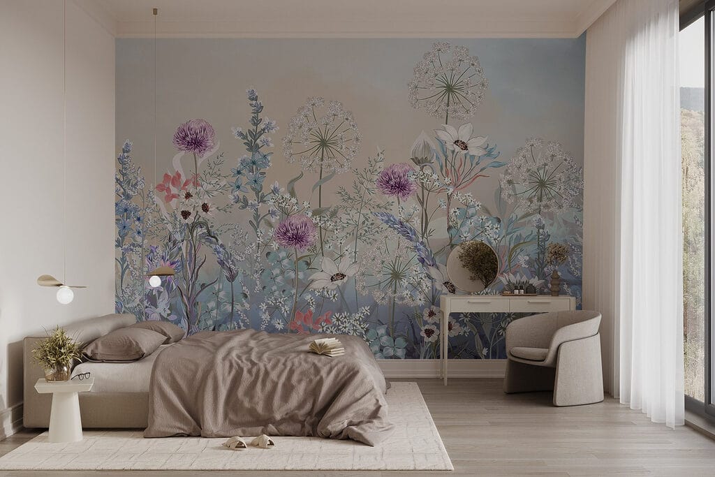 Fleurs et ombelles — intérieur 1