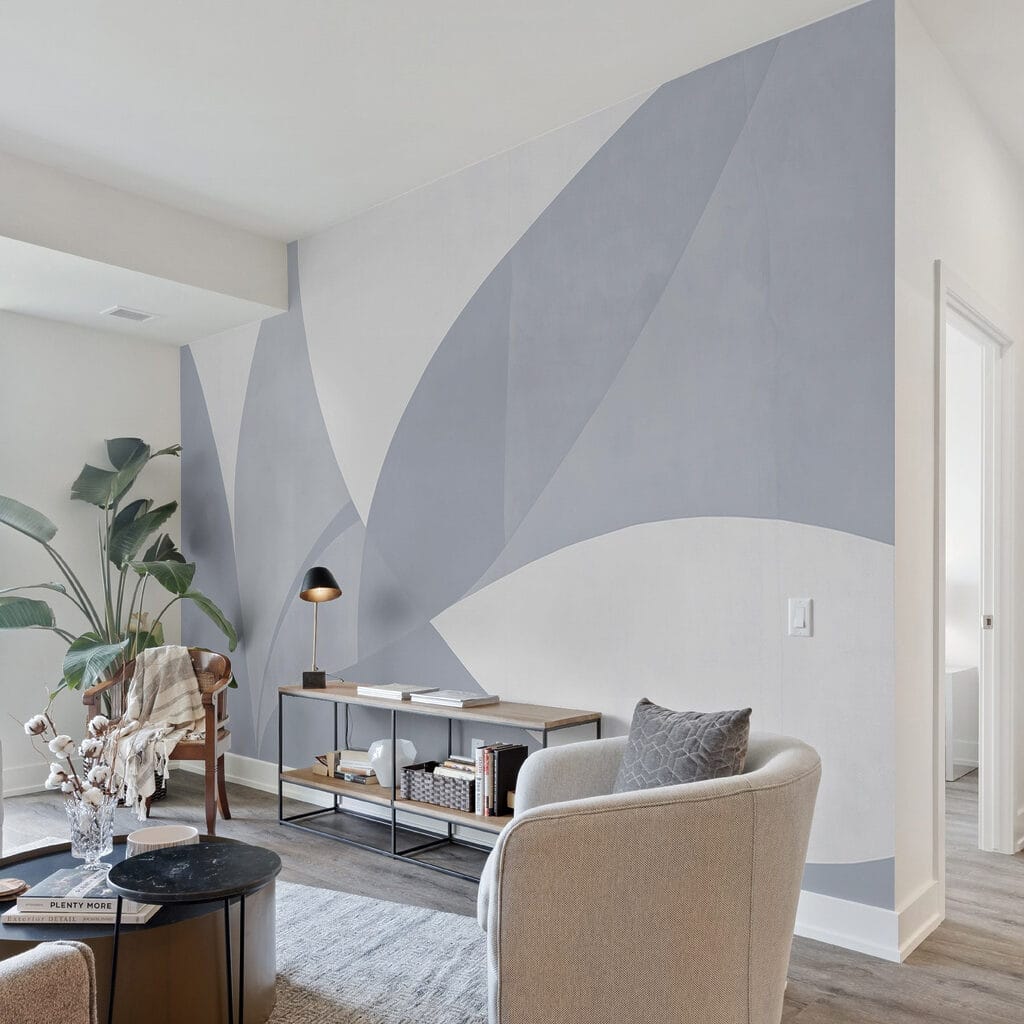 Feuilles en douces courbes — intérieur 4