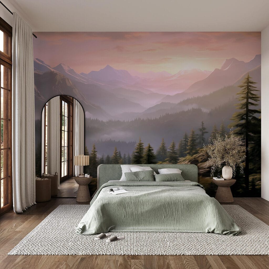 Vallée au crépuscule — intérieur 1