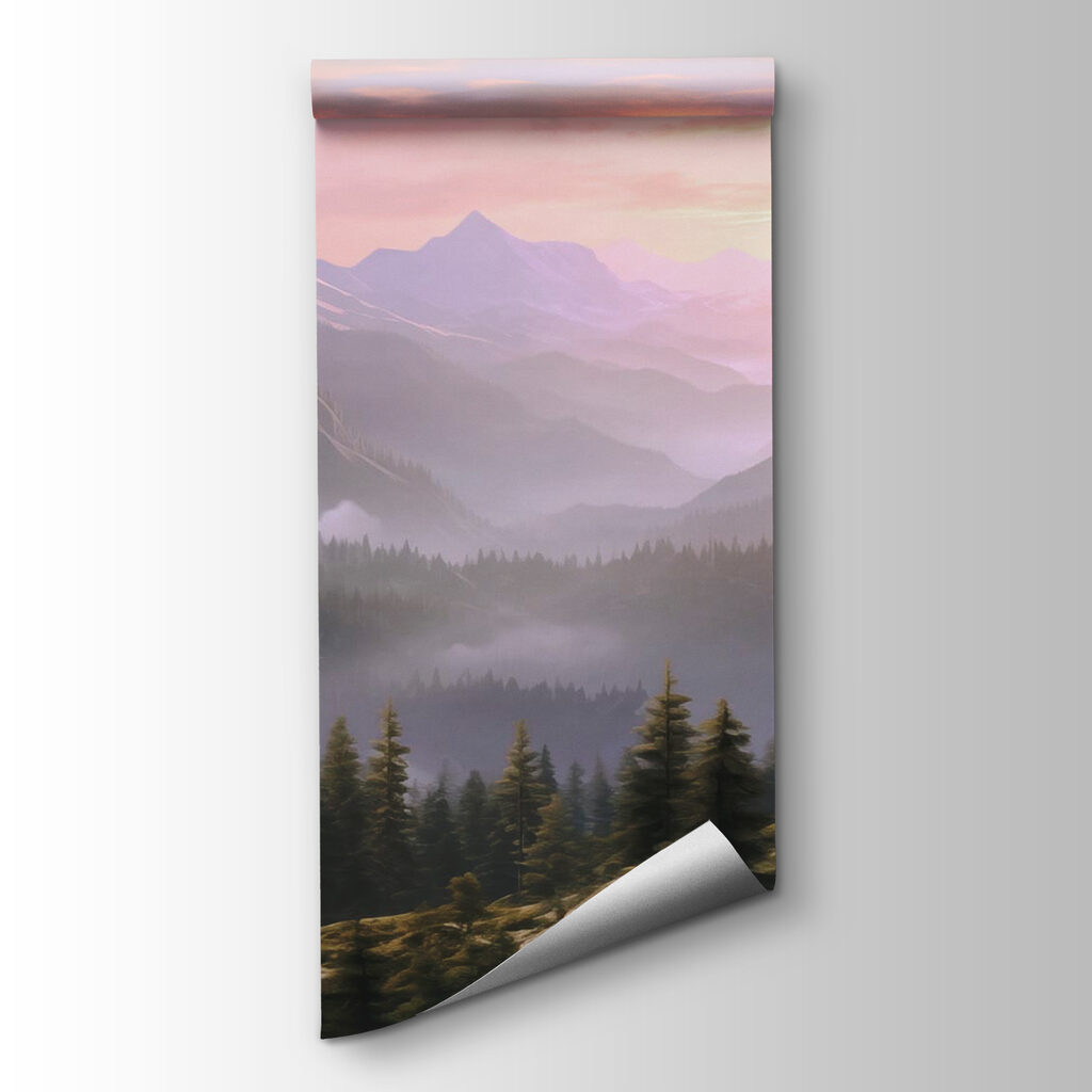 Vallée au crépuscule — vue du produit