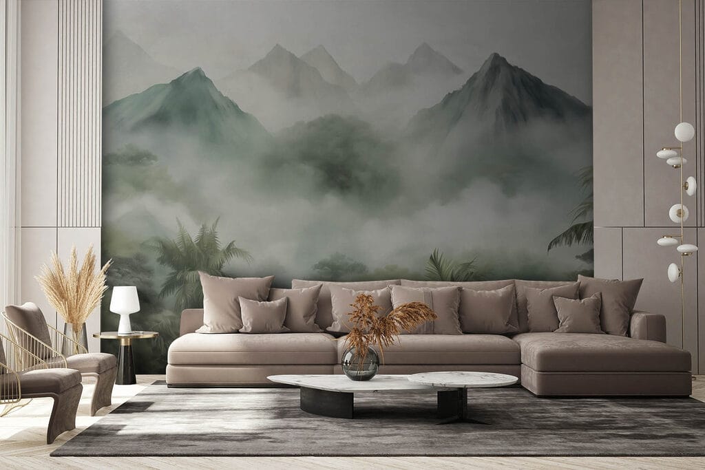 Montagnes tropicales brumeuses — intérieur 2