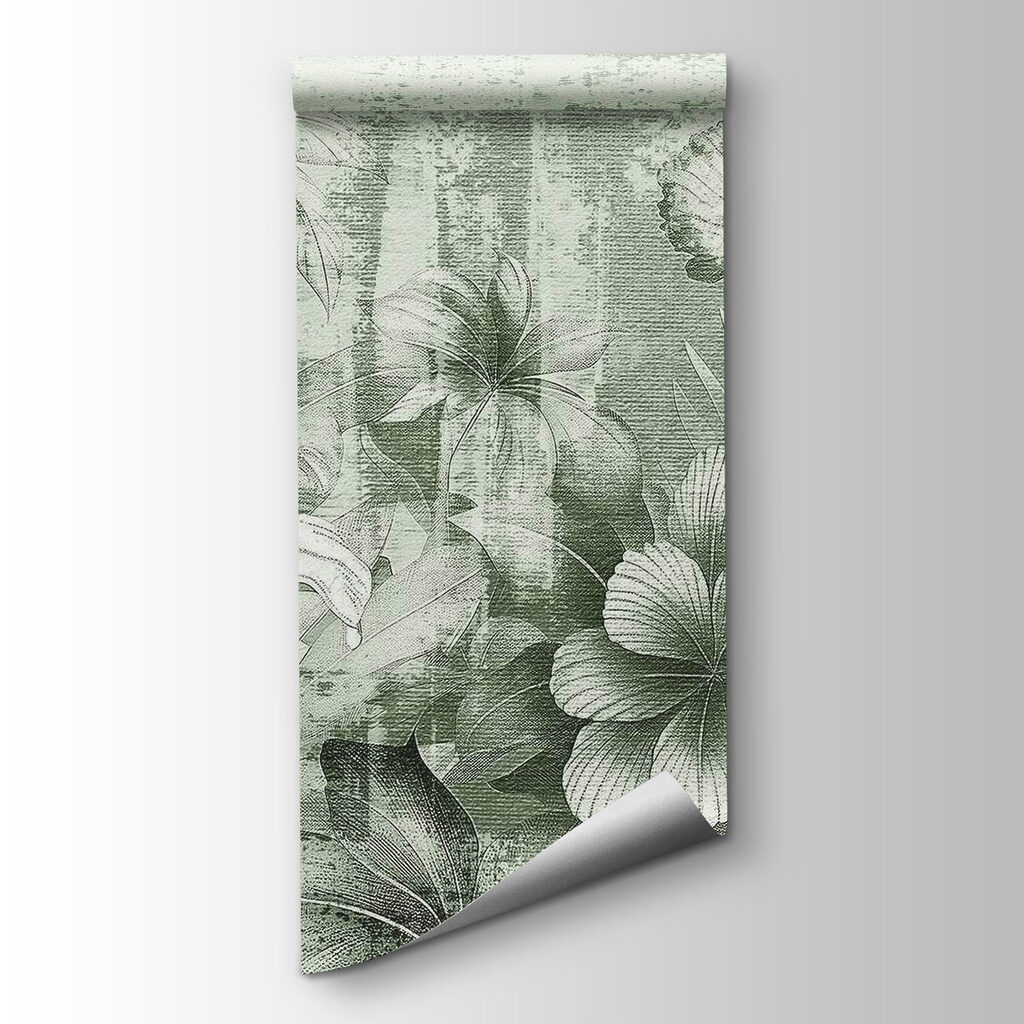 Fleurs et aplats patinés — vue du produit