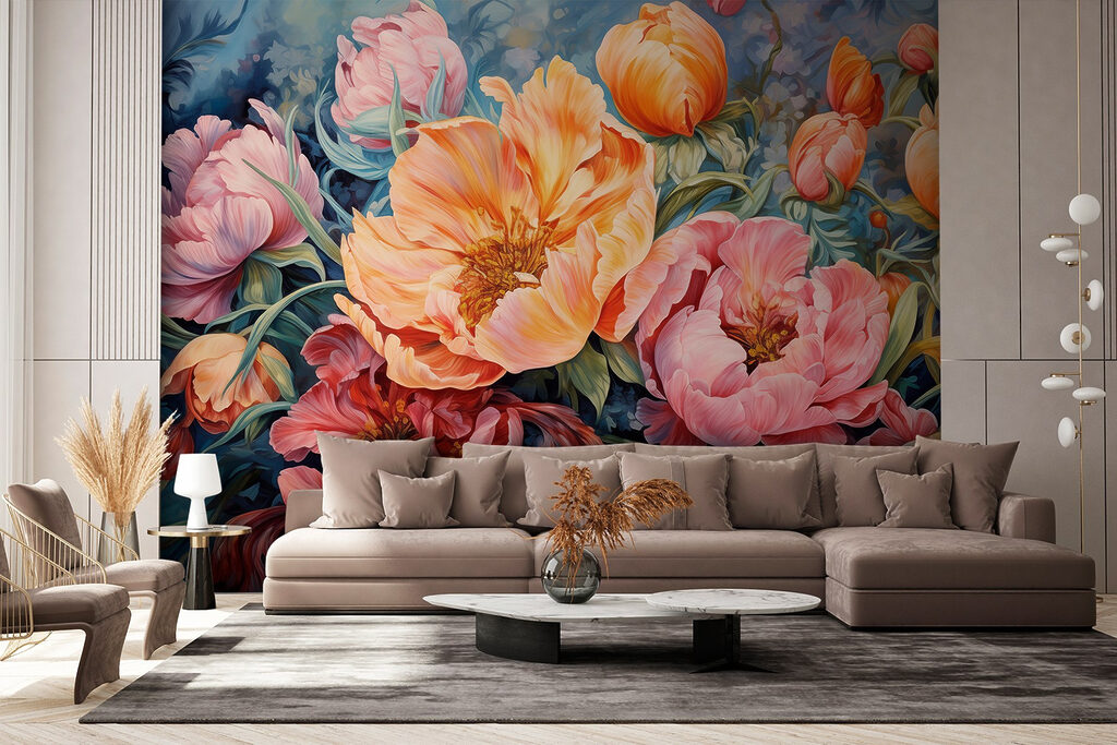 Bouquet aux pétales fins — intérieur 2