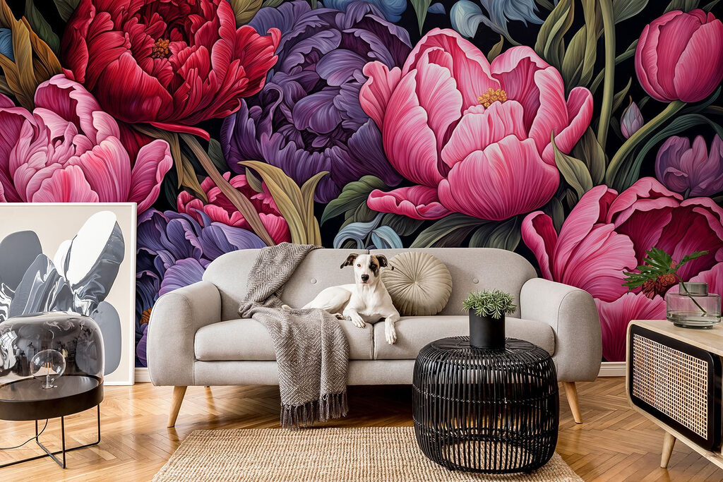 Fleurs au contraste puissant — intérieur 3