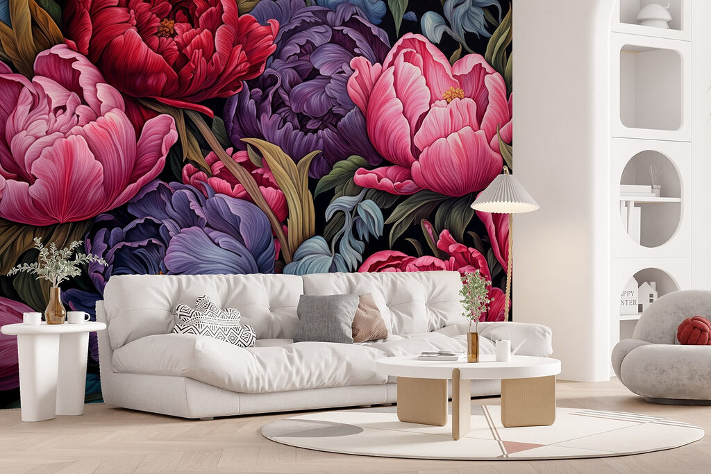 Fleurs au contraste puissant — intérieur 4