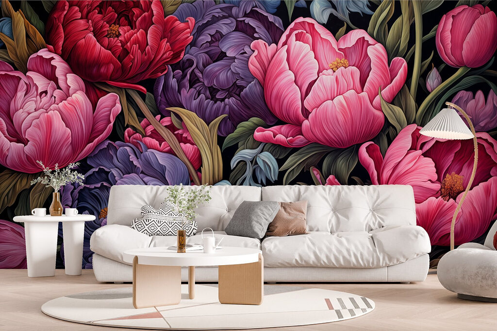 Fleurs au contraste puissant — intérieur 5