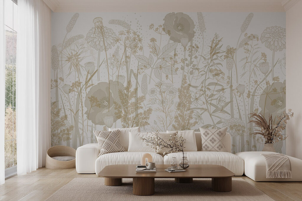 Graminées au trait fin — intérieur 4